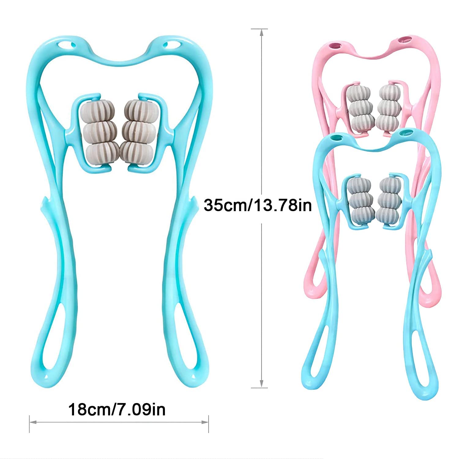 NECK SHOULDER MASSAGER, PORTABLE RELIEVING THE BACK FOR MEN RELIEVING THE WAIST WOMEN (1PC) NECK SHOULDER MASSAGER, PORTABLE RELIEVING THE BACK FOR MEN RELIEVING THE WAIST WOMEN (1PC)